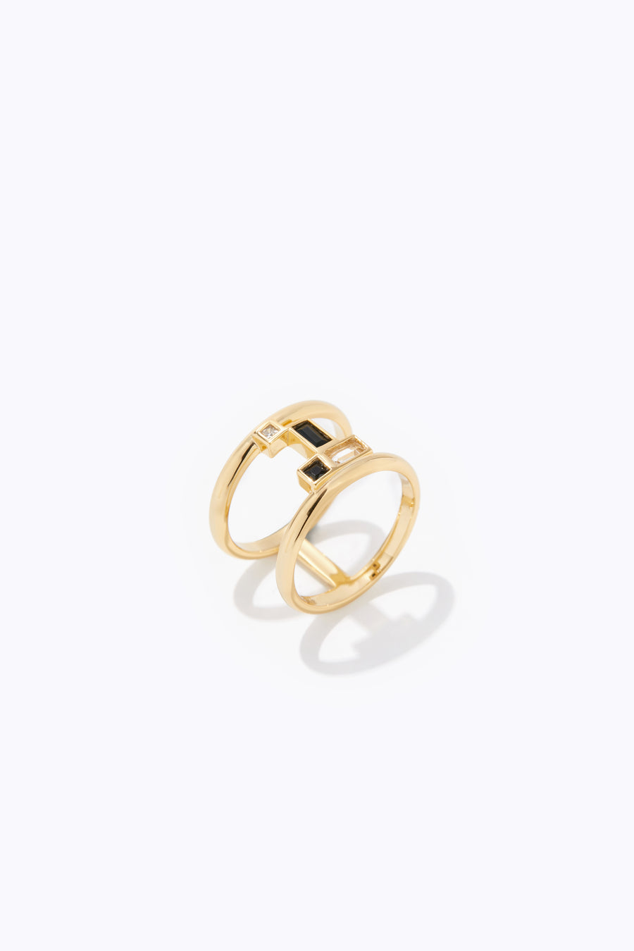 Gentle Mind Black Onyx Ring - 14k Yellow Gold